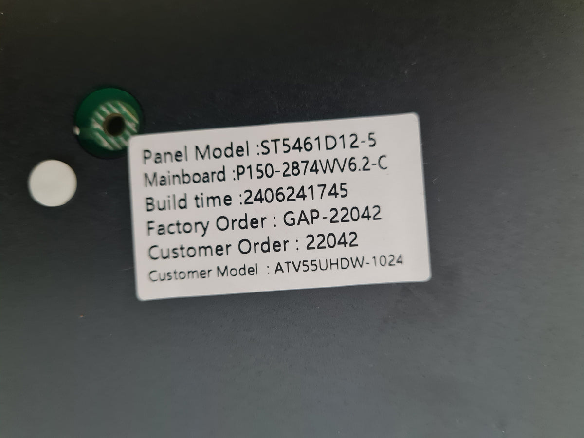 BAUHN ATV55UHDW-1024 MAIN BOARD P150-2874WV6.2