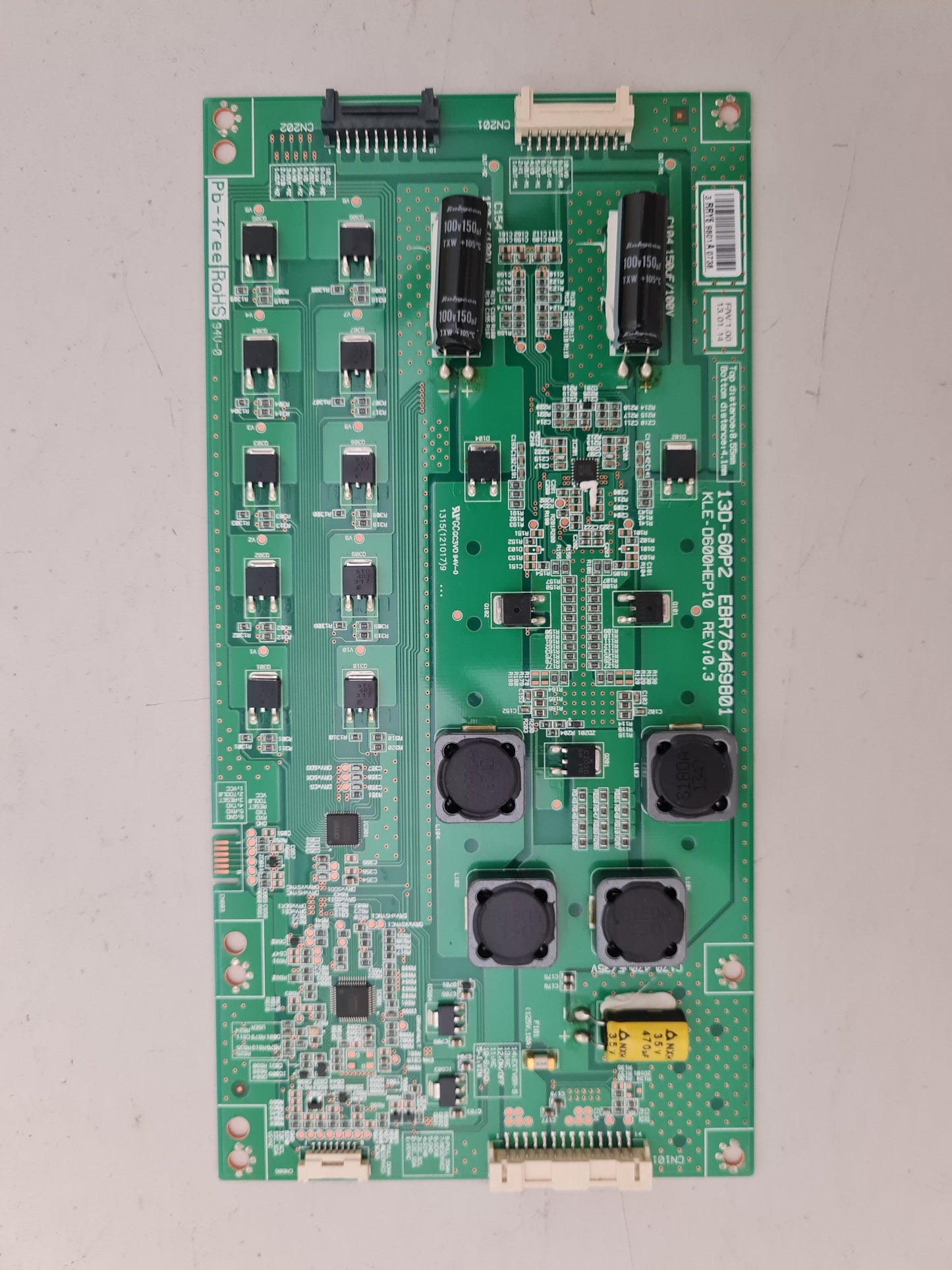 LG 60LA7410 LED DRIVER BOARD 13D-60P2 EBR76469801 KLE-D600HEP10