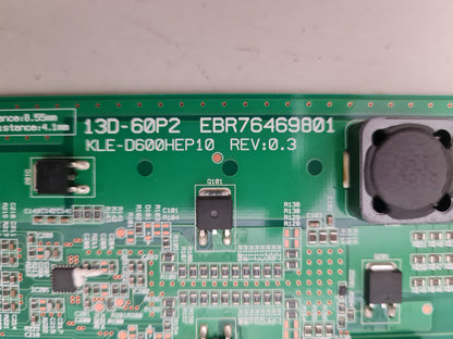 LG 60LA7410 LED DRIVER BOARD 13D-60P2 EBR76469801 KLE-D600HEP10