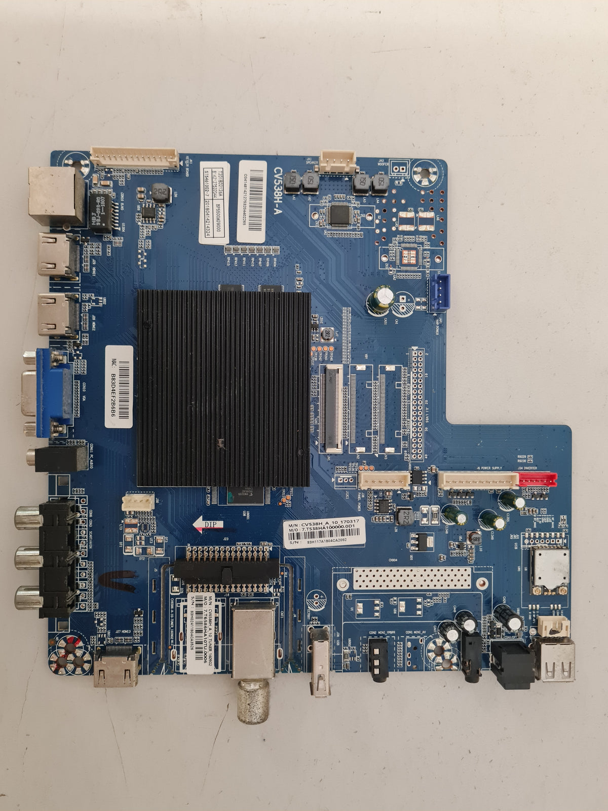 BLAUPUNKT BP5500AU9000 MAIN BOARD CV538H-A 7.T538HA100000.0D1