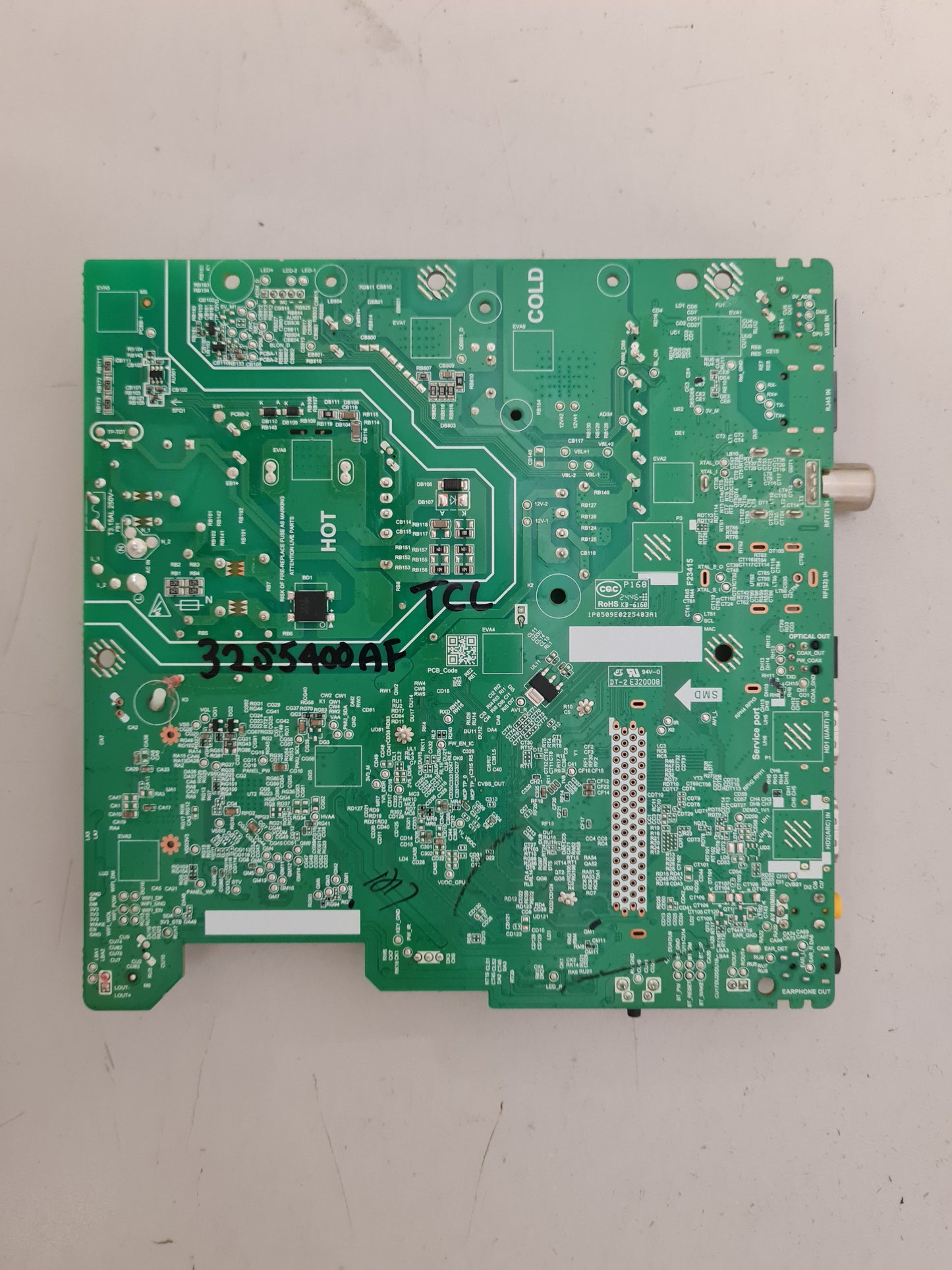 TCL 32S5400AF MAIN BOARD TPD.MT9221T.PB779 (T) 40-MT21XA-MPF2HG-C MT9221 MT21XA