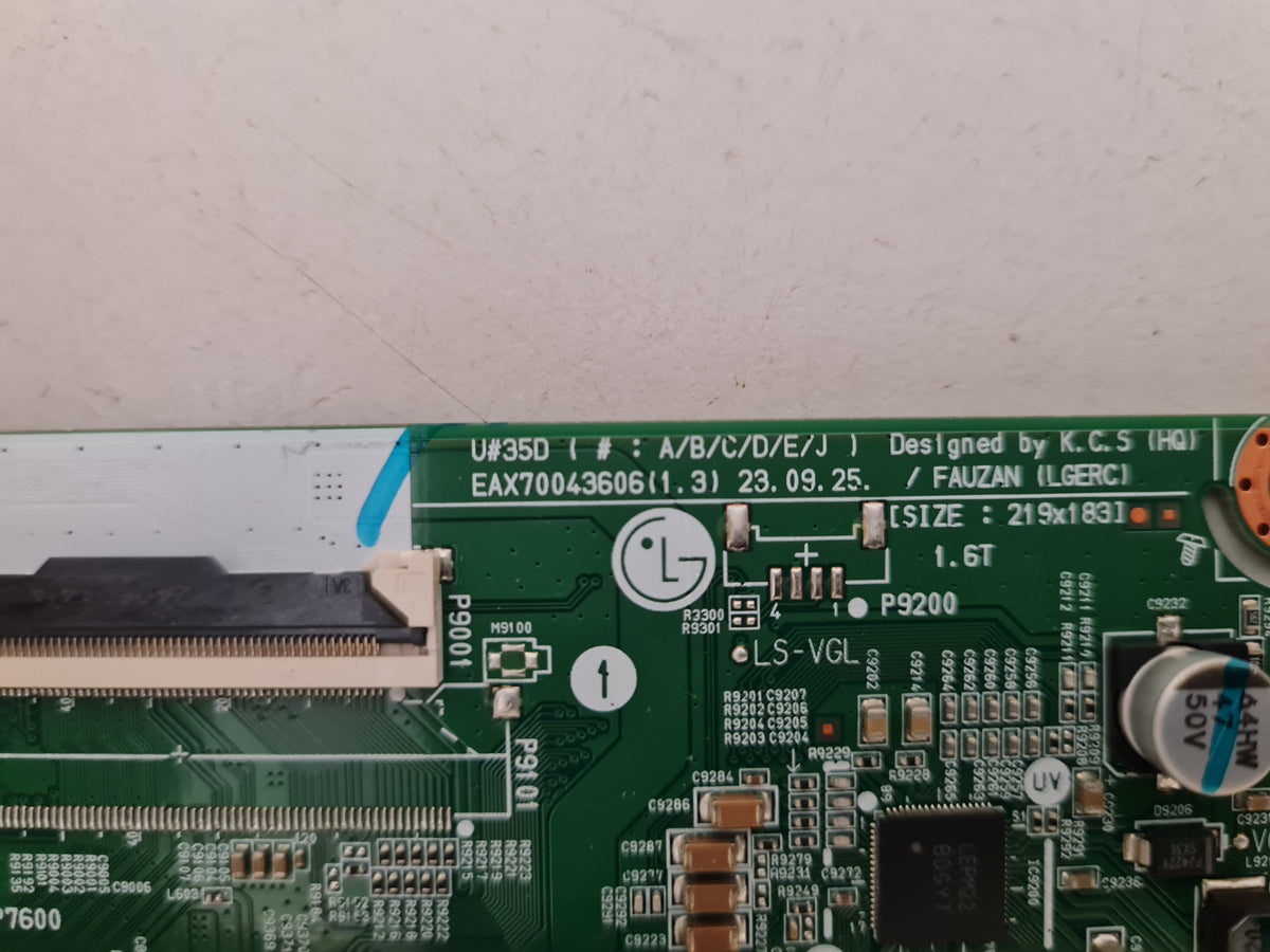 LG 55UT8050PSB .AAUGLJD MAIN BOARD 67840402 EAX70043606 1.3