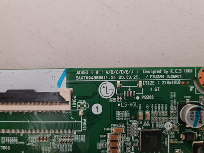 LG 55UT8050PSB .AAUGLJD MAIN BOARD 67840402 EAX70043606 1.3