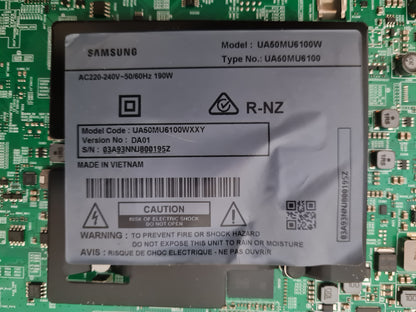 SAMSUNG UA50MU6100 WXXY (VER DA01) MAIN BOARD BN94-12036E