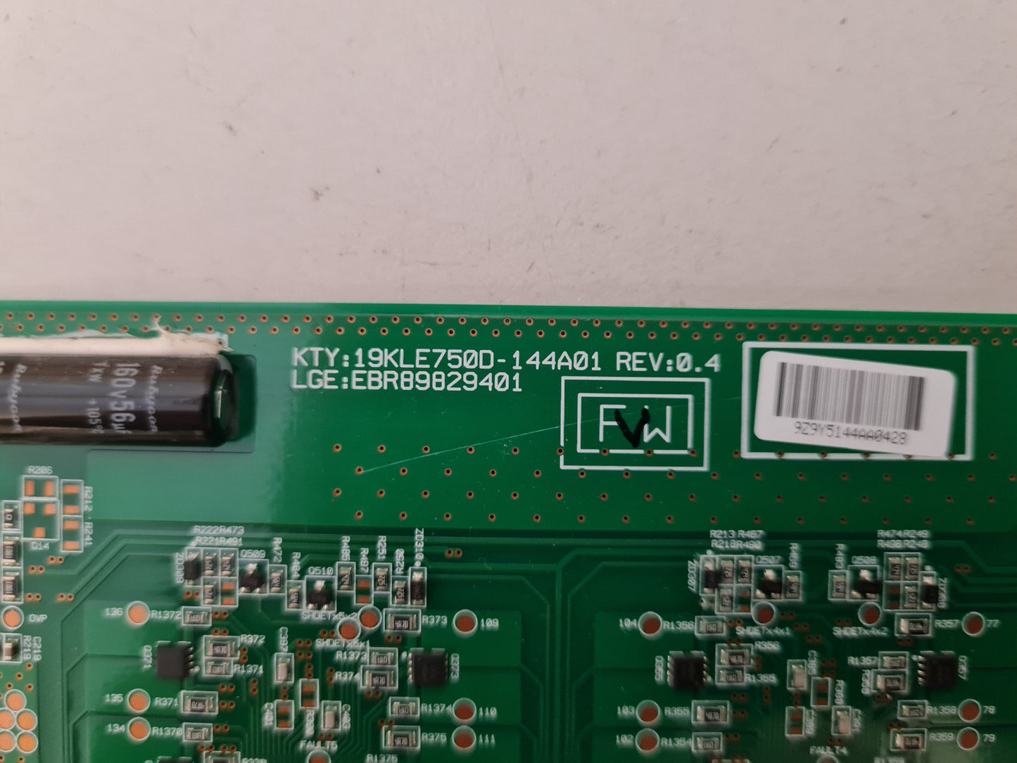 LG 75NANO99TNA LED DRIVER BOARD 19KLE750D-144A01 EBR89829401