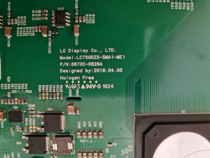 LG 75NANO99TNA .AAUWLH T-CON BOARD 6870C-0826A 6871L-6053A