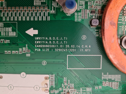 LG 75NANO99TNA .AAUWLH MAIN BOARD EAX69086506 1.0 66061501 66442301