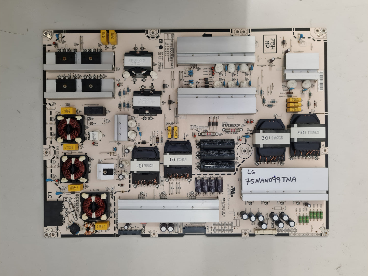 LG 75NANO99TNA POWER SUPPLY BOARD LGP75H-20SP EAY65729401