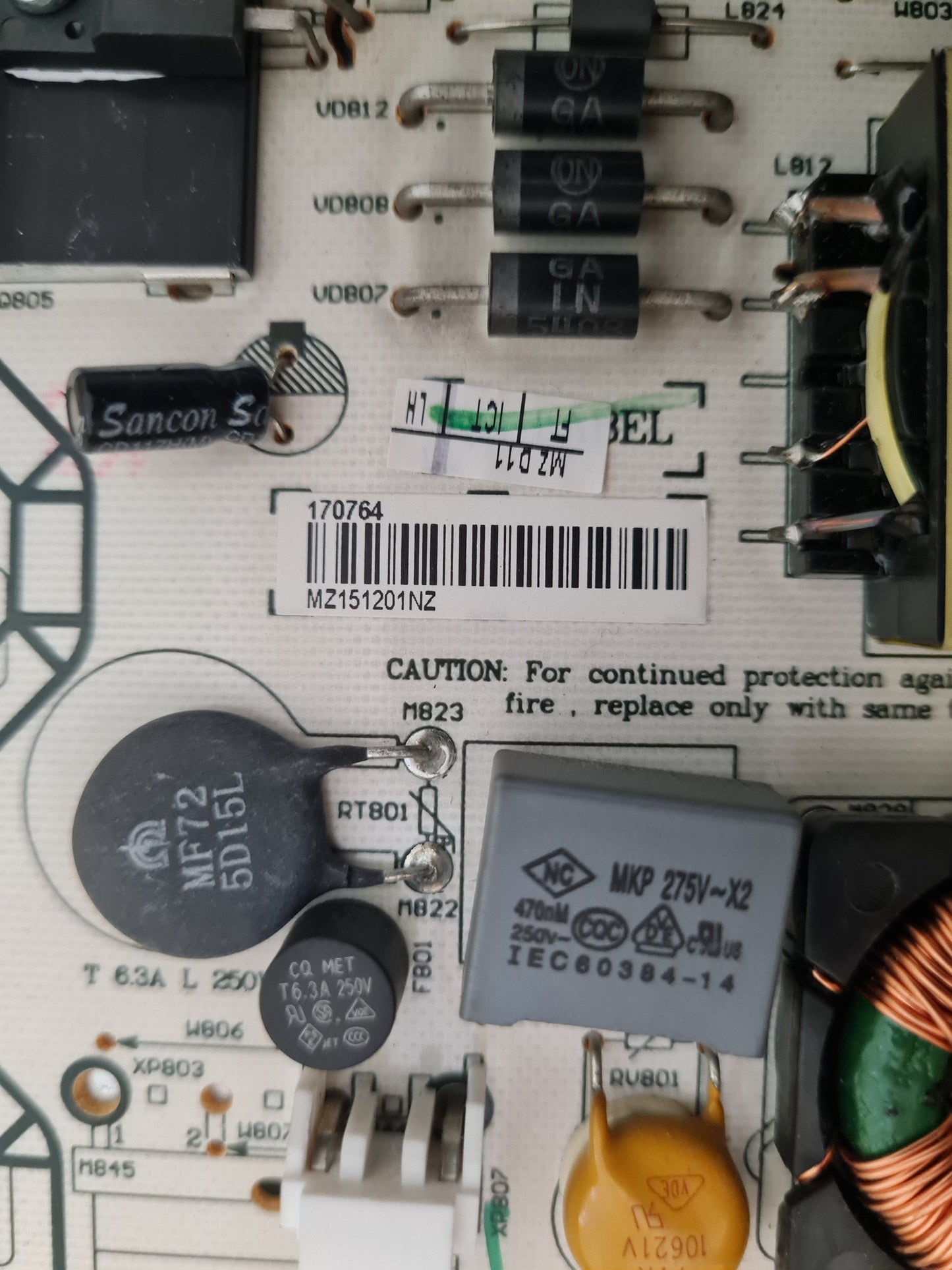 HISENSE 50K390PAD POWER SUPPPLY BOARD RSAG7.820.5687 HLL-4855WA 170764