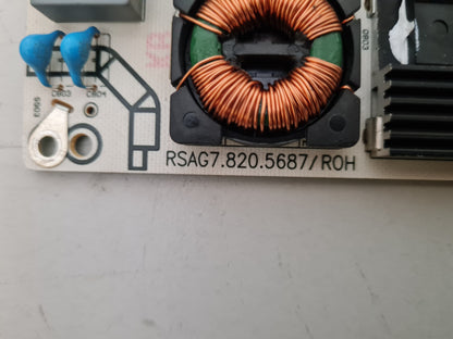 HISENSE 50K390PAD POWER SUPPPLY BOARD RSAG7.820.5687 HLL-4855WA 170764