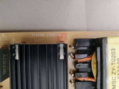 EKO K65DVAQ POWER SUPPLY BOARD E021M591-A2 TV6508-ZC02-01