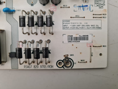 HISENSE 70A6G POWER SUPPLY BOARD RSAG7.820.9701 HLL-5865WE 278469