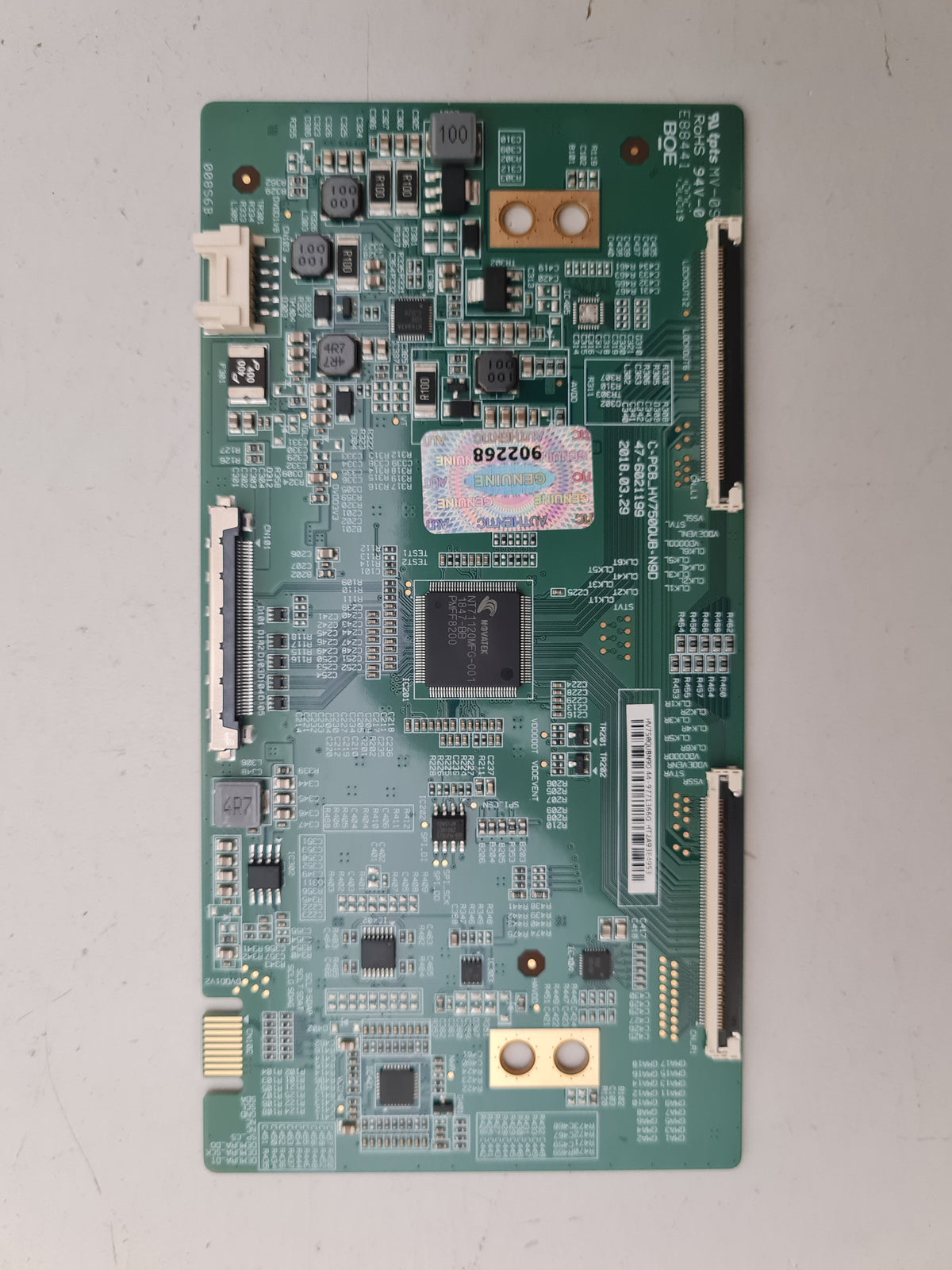 LG 75UM7600 T-CON BOARD 47-6021199 HV750QUBN9D 44-97713660