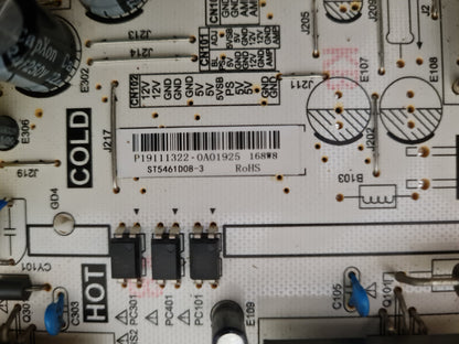 EKO K550USN POWER SUPPLY BOARD PW.168W2.802