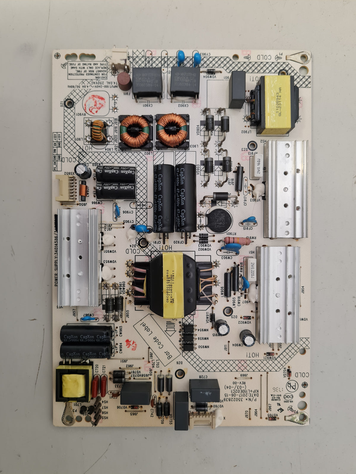 KOGAN KALED49SUHDZA POWER SUPPLY BOARD 34014586 35022839