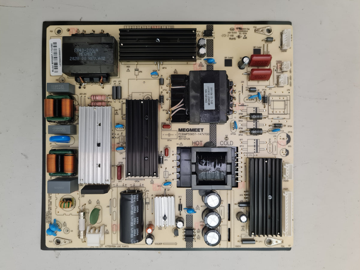 EKO K550USN POWER SUPPLY BOARD MP5565T-170V580 MP5565T-147V700