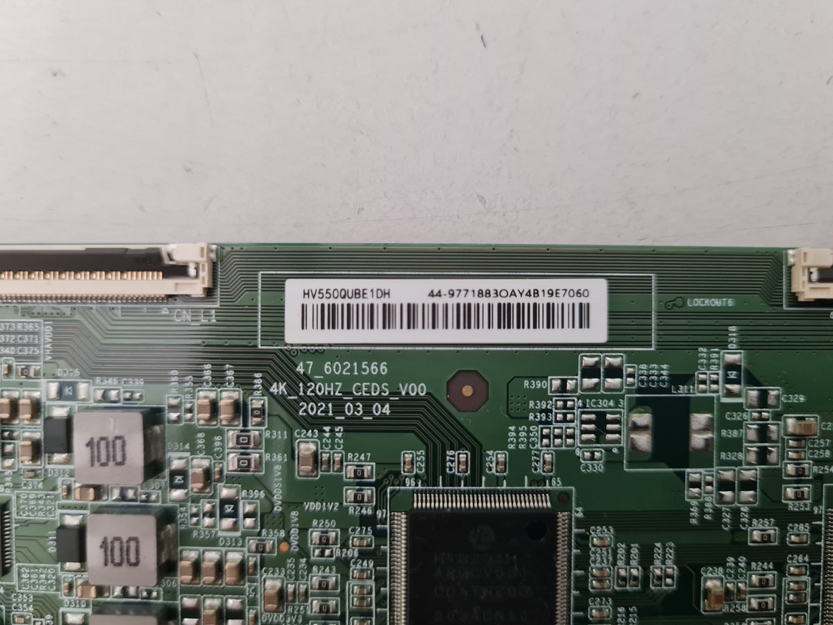 HISENSE 55U7HAU T-CON BOARD 47_6021566 HV550QUBE1DH