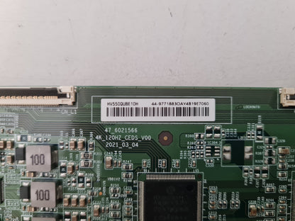 HISENSE 55U7HAU T-CON BOARD 47_6021566 HV550QUBE1DH