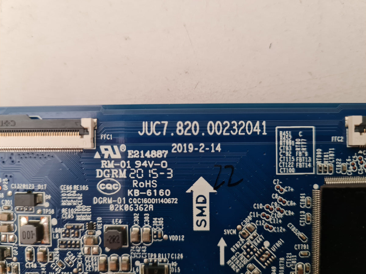 KOGAN KALED55XU9210STA T-CON BOARD JUC7.820.00232041