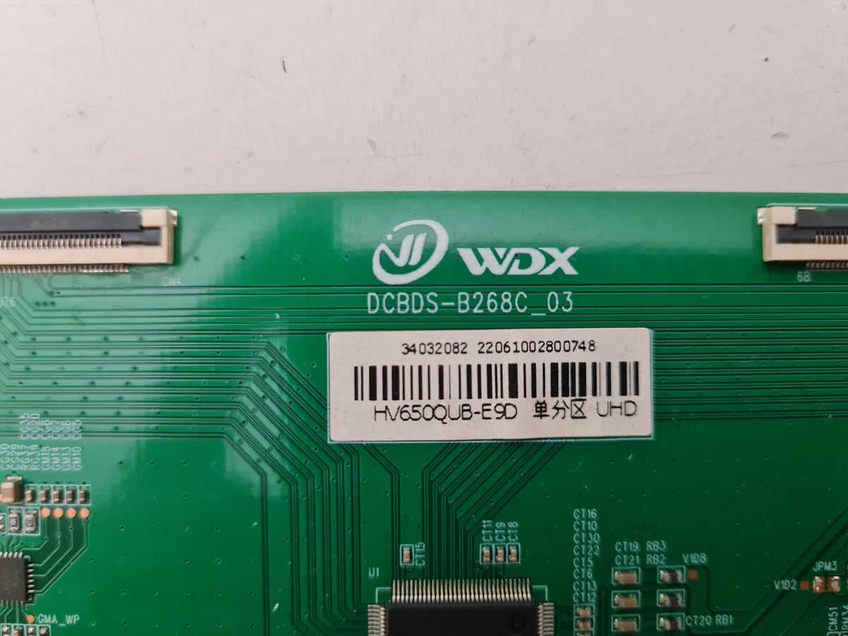 BAUHN ATV65UHDT-0922 T-CON BOARD DCBDS-B268C_03 HV650QUB-E9D