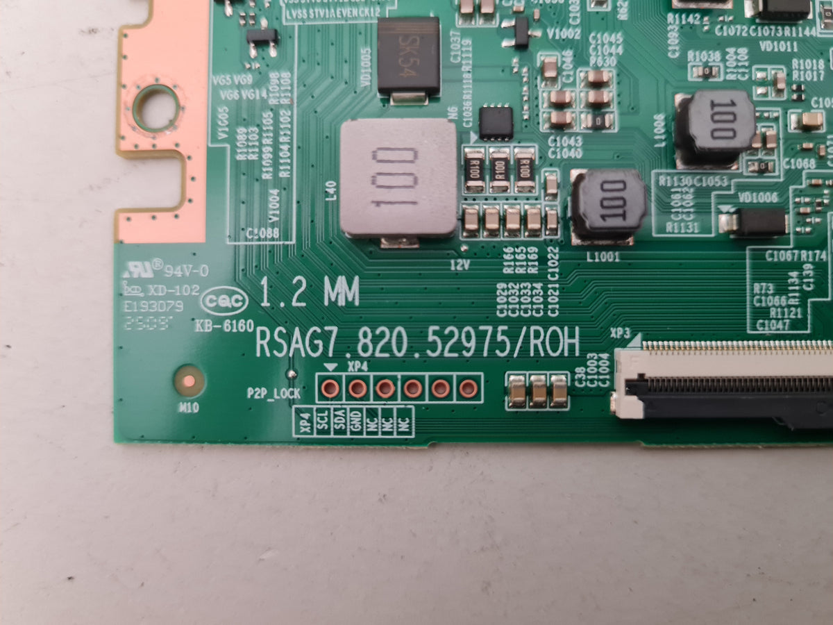 HISENSE 75U6QAU PRO T-CON BOARD RSAG7.820.52975 418234
