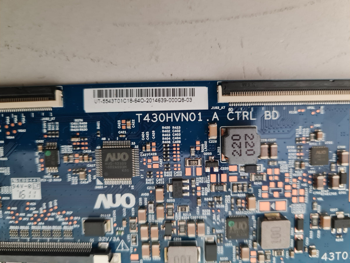 LG 43LH570T T-CON BOARD T430HVN01.A 5543T01C18 43T01-C09
