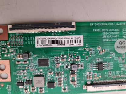 BAUHN ATV75UHDW-0925 T-CON BOARD N4TS695UHDR3HD87_K2.5-N