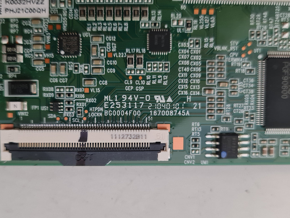 BLAUPUNKT BP650USG9700 T-CON BOARD BG0004F00 167008745A