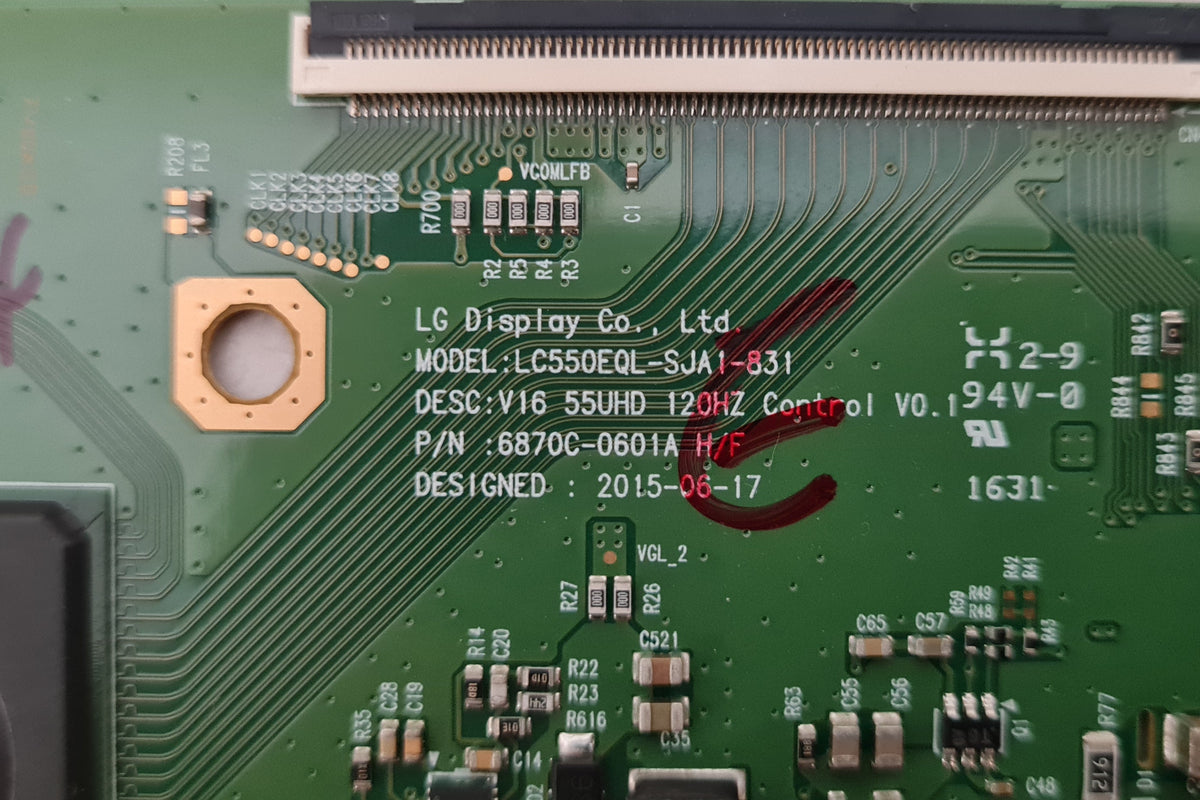 KOGAN KALED55KU8000SZC T-CON BOARD 6870C-4374A 6870C-0601A
