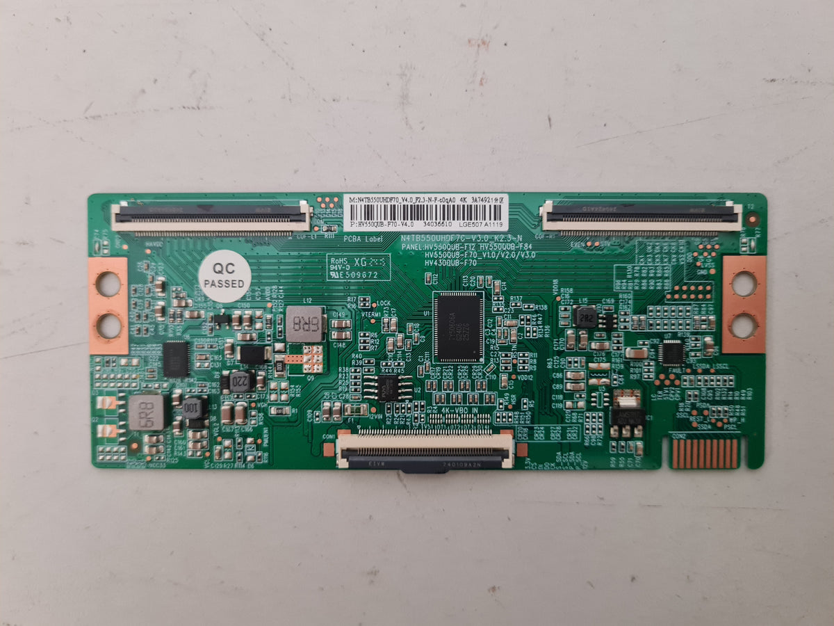 BLAUPUNKT BP550USG9800 T-CON BOARD HV550QUB-F70-V4.0 N4TB550UHDF70-V3.0_K2.3-N