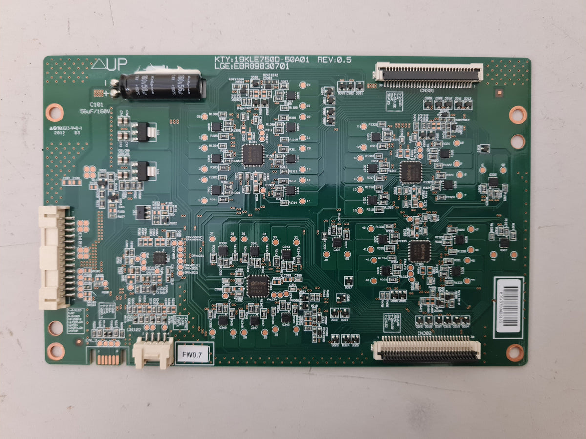 LG 75NANO91TNA LED DRIVE BOARD EBR89830701 19KLE750D-50A01