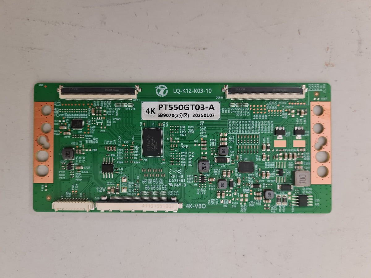 BAUHN ATV55UHDW-0425 T-CON BOARD PT550GT03-A