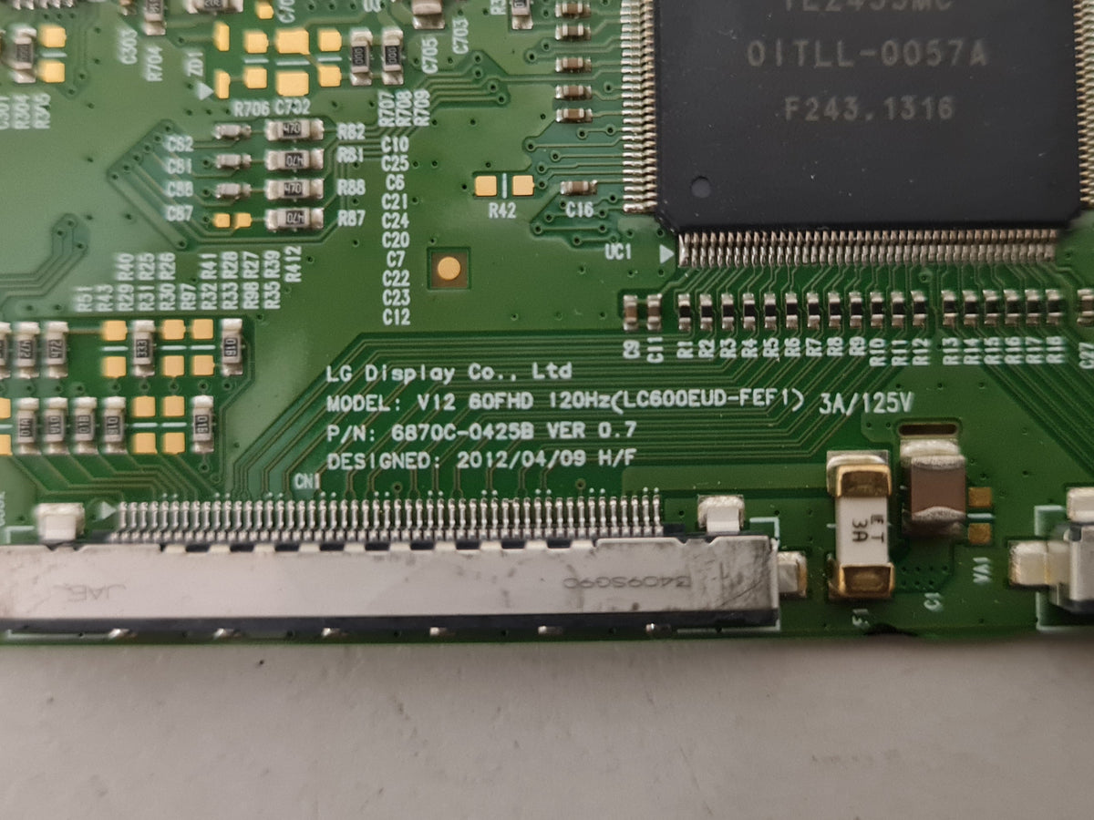 LG 60LA7410 -TA.AAUULJD T-CON BOARD 6871L-3018C 6870C-0425B