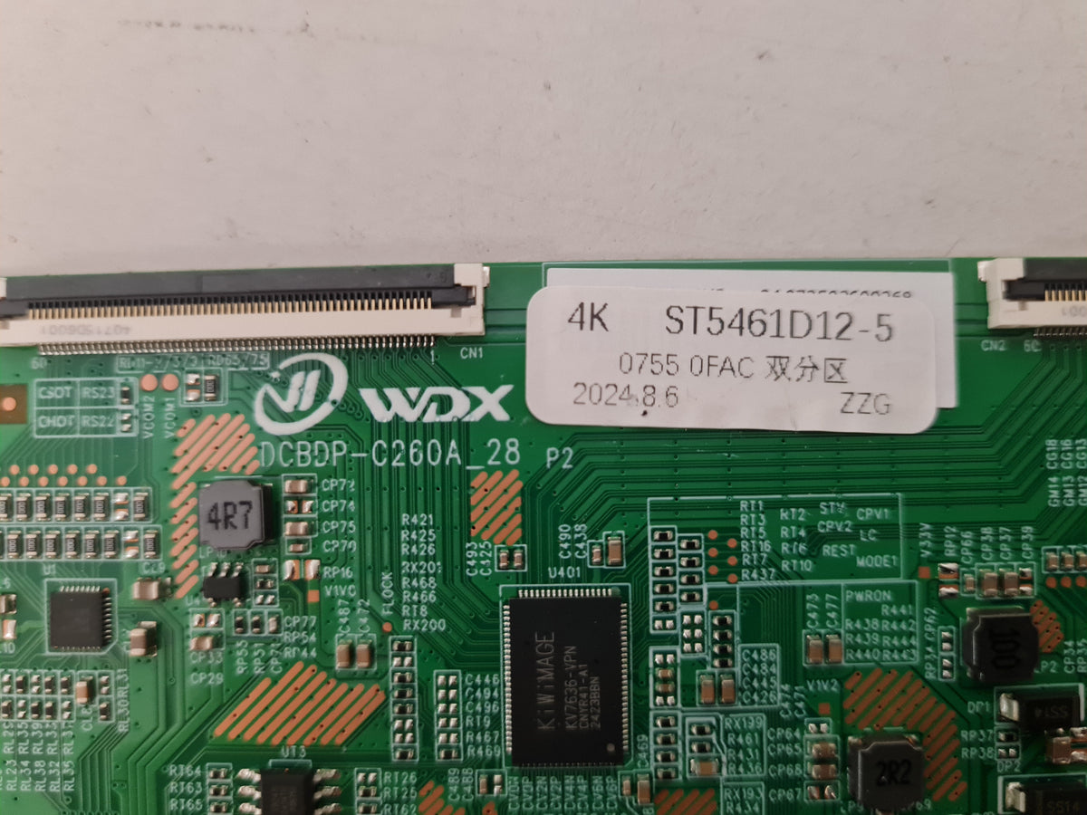 BAUHN ATV55UHDW-1024 T-CON BOARD ST5461D12-5
