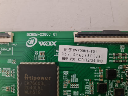 BAUHN ATV70UHDW-0321 T-CON BOARD DCBDM-X280C_01