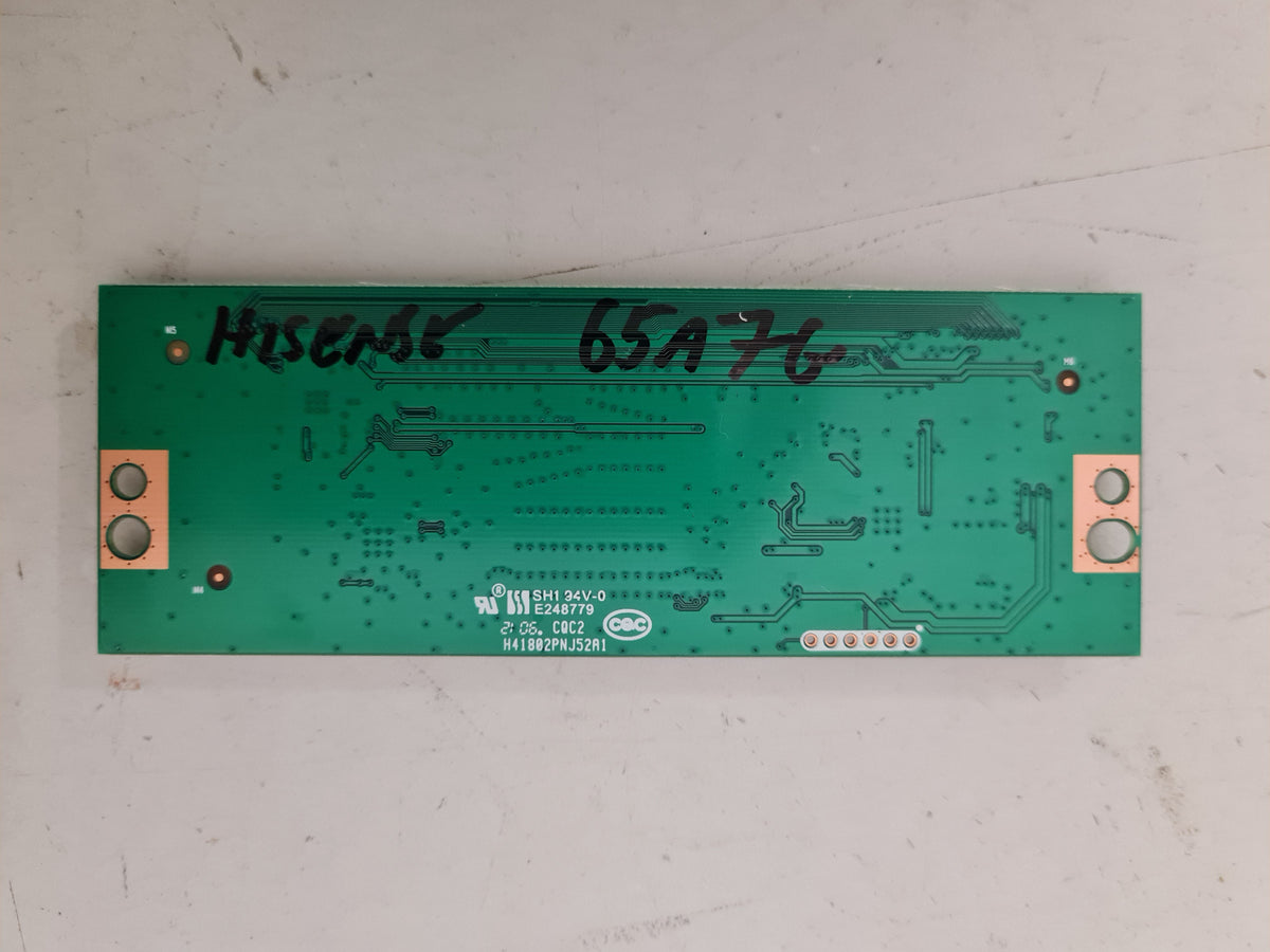 HISENSE 65A7G T-CON BOARD RSAG7.820.11133 290410