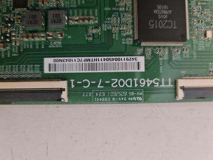BLAUPUNKT BP5500AU9000 T-CON BOARD TT54611D02-7-C-1