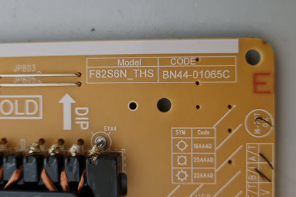 SAMSUNG LH82QETELGCXXY POWER SUPPLY BOARD BN44-01065C F82S6N_THS