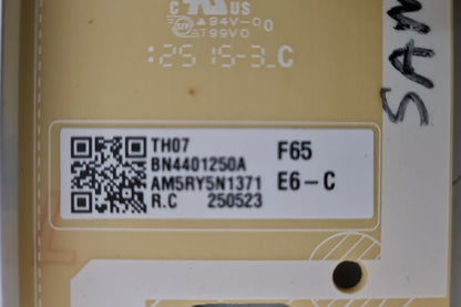 SAMSUNG LH65QBCEBGCXXY POWER SUPPLY BOARD BN44-01250A F65E6_CHS