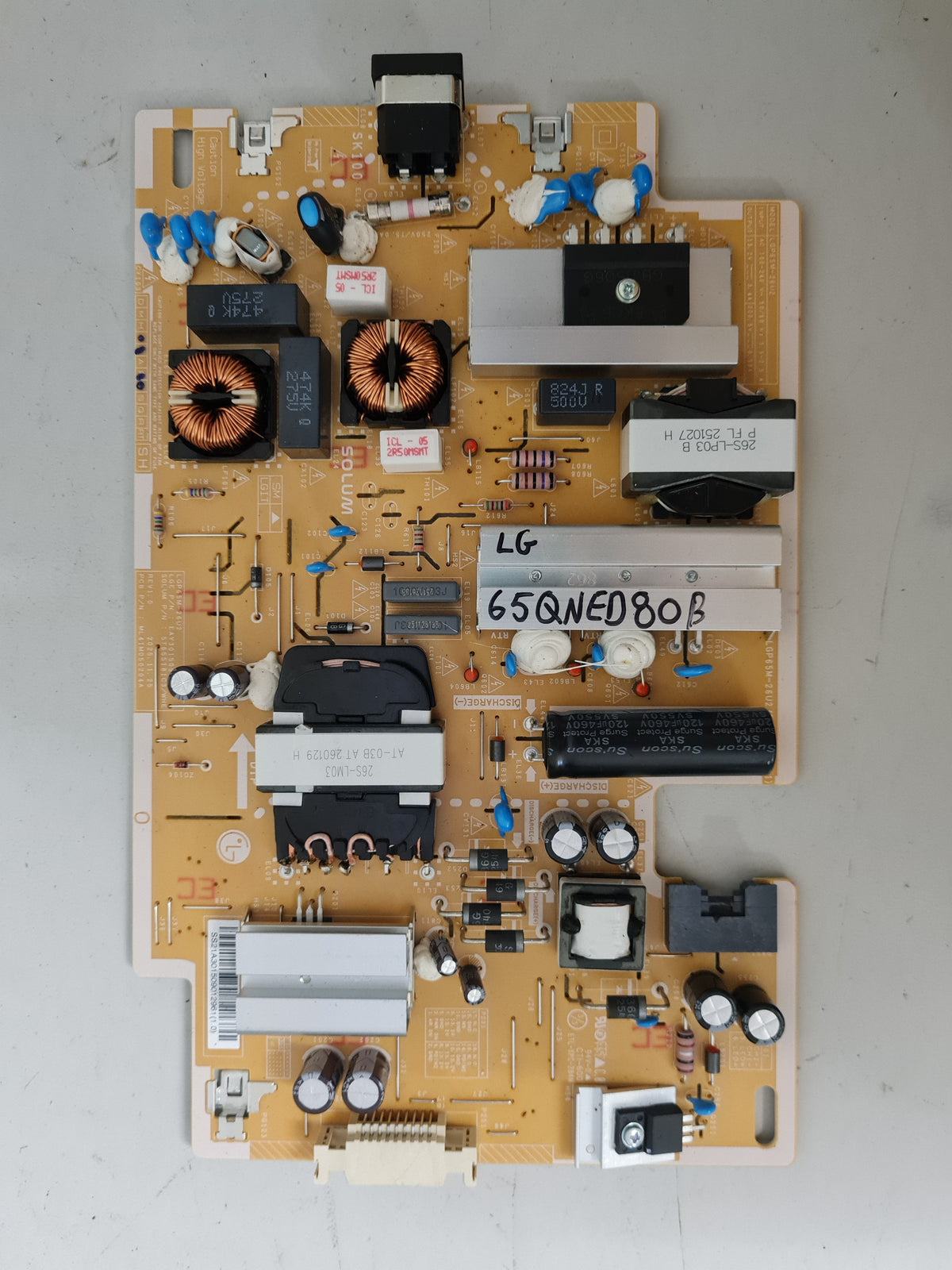 LG 65QNED80B POWER SUPPLY BOARD LGP65M-26U2 EAY30150901