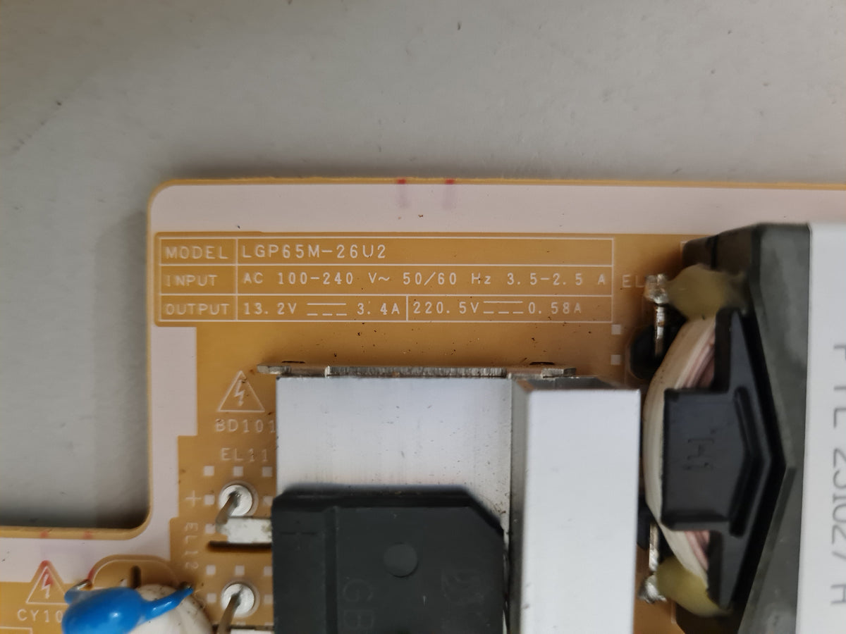 LG 65QNED80B POWER SUPPLY BOARD LGP65M-26U2 EAY30150901