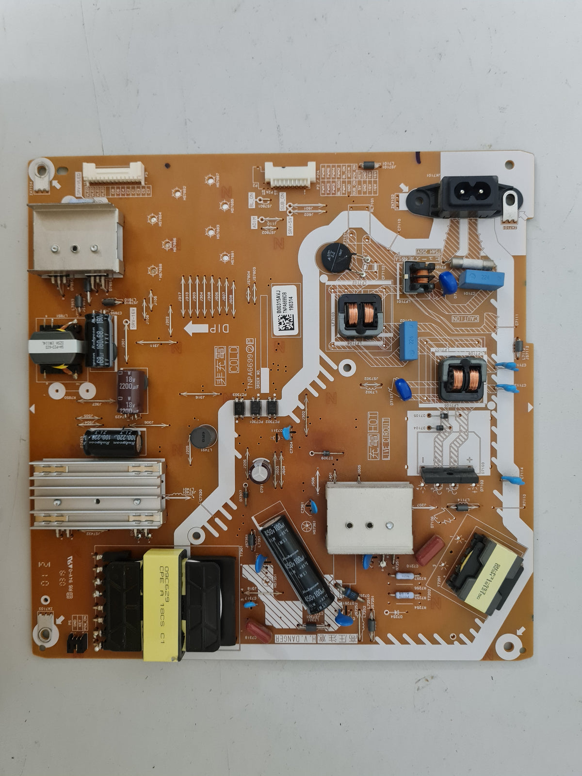 PANASONIC TH- 55GX800A POWER SUPPLY BOARD TNPA6699 (2)[P]