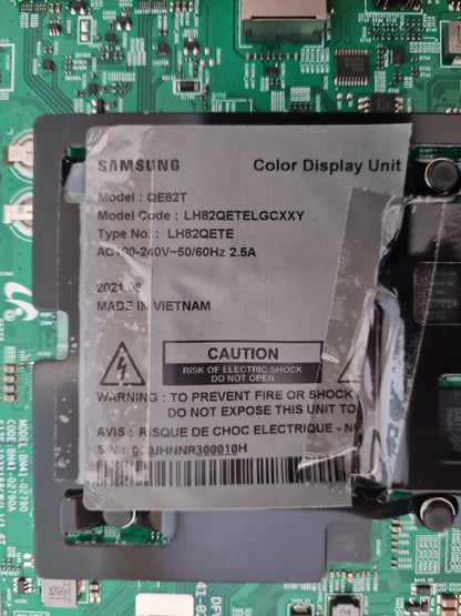 SAMSUNG LH82QETELGCXXY MAIN BOARD QE82T BN94-15691J COLOUR DISPLAY UNIT