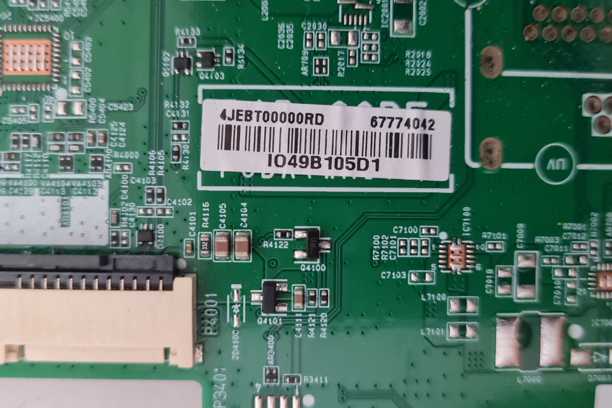 LG OLED 65C4PSA .AAUQLJD MAIN BOARD EAX69982309 1.0 EBT67774042