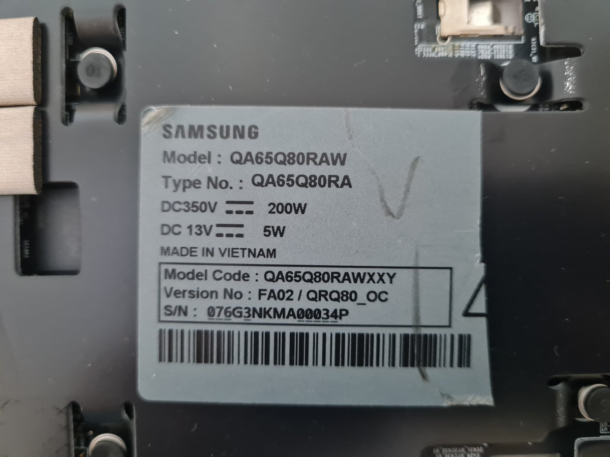 SAMSUNG QA65Q80RAW XXY (VER FA02) MAIN BOARD BN94-14271H BN41-02697A