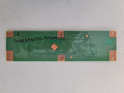LG 70UK6540PTA .AAUMLJD T-CON BOARD 1P-0171X00-40SB