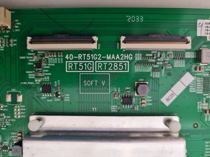 TCL 65P715 MAIN BOARD 40-RT51G2-MAA2HG 08-CS65TML-LC248AA V8-R851T02-LF1