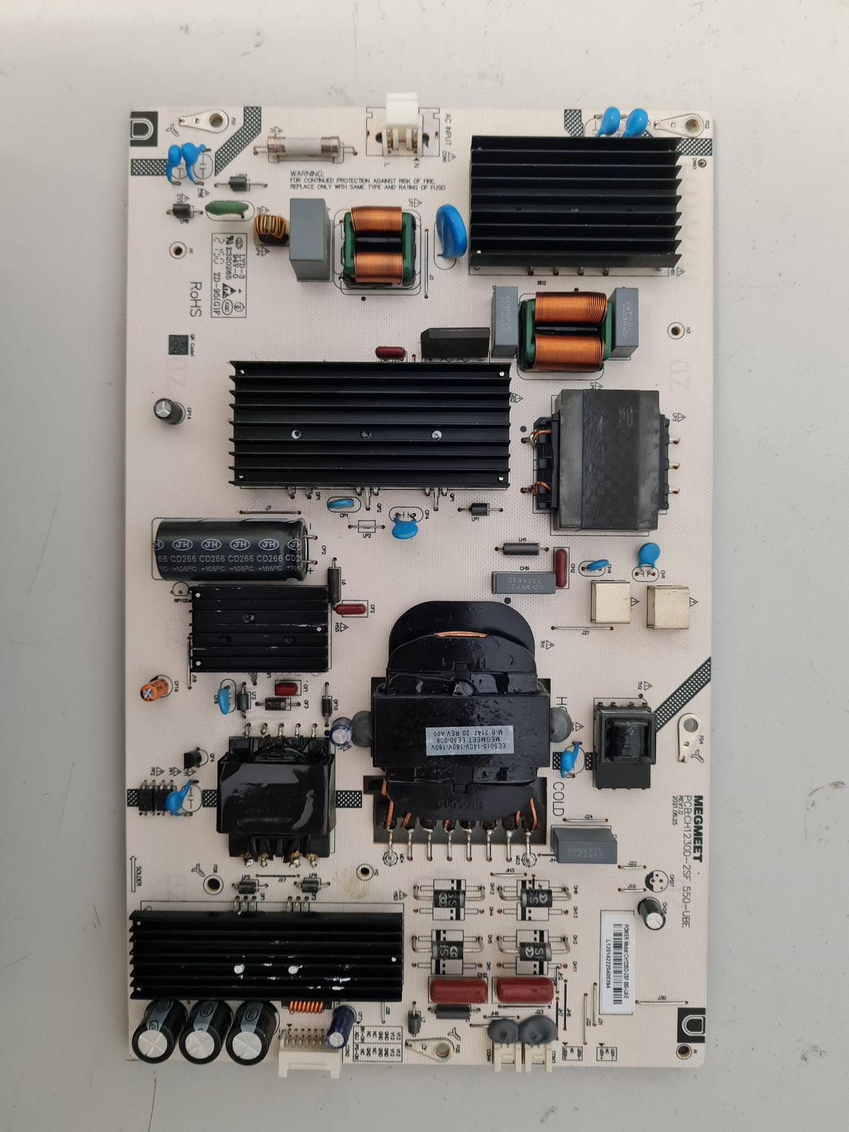 KOGAN KAQLED65XQ9610STB POWER SUPPLY BOARD CH1230D-2SF 550-UAE CH1230D-2SF 550-UBE