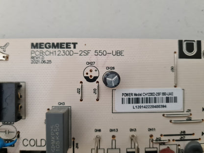 KOGAN KAQLED65XQ9610STB POWER SUPPLY BOARD CH1230D-2SF 550-UAE CH1230D-2SF 550-UBE