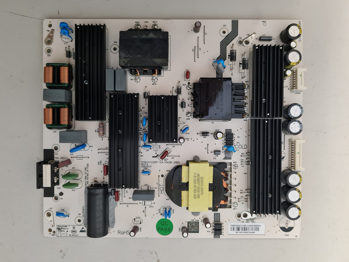 KOGAN KAQL65M9ZTA POWER SUPPLY BOARD CH1230P-1LA-6A0B-28BS